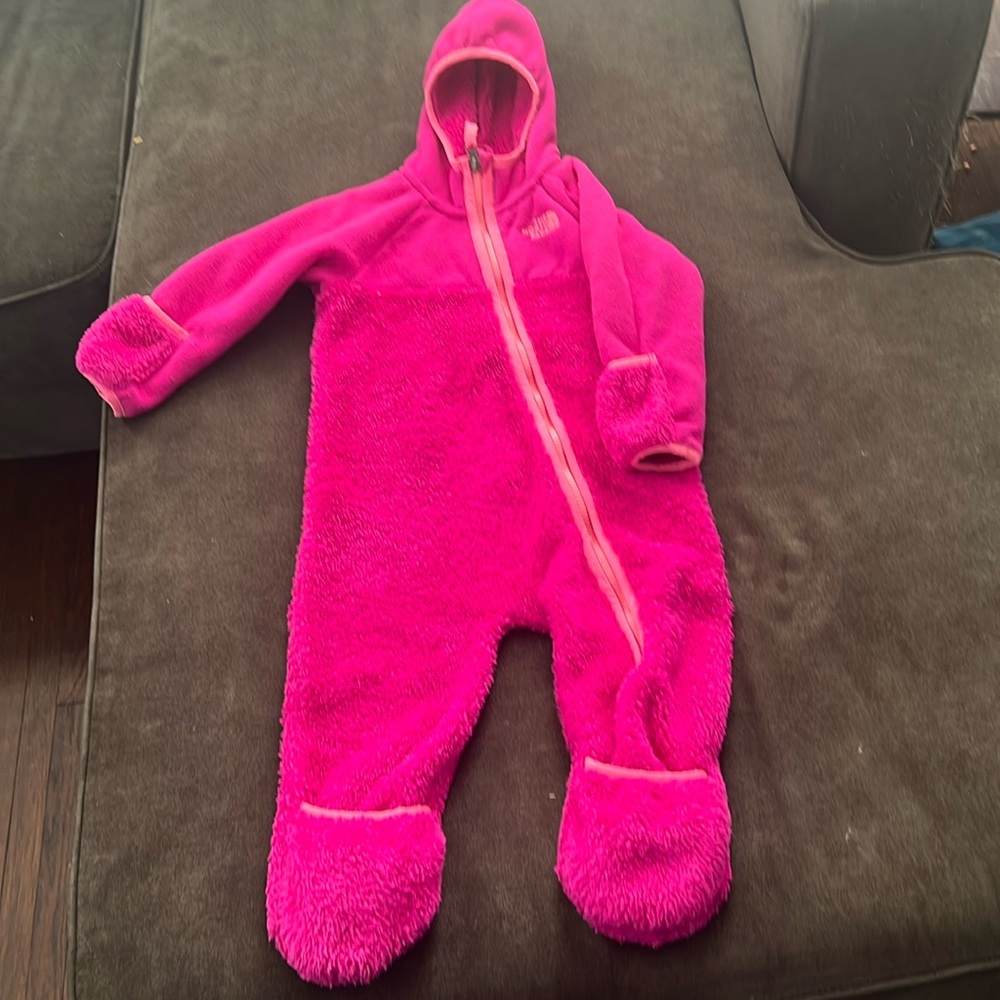 North face infant bunting snowsuit